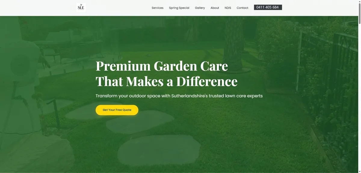 Home page of the Shire Lawn Enforcement website